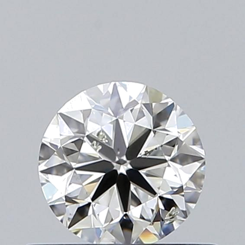 0.4 carat I-SI1 Very Good cut Natūralus Round Deimantas (1)