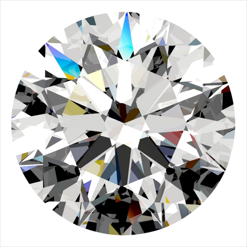 0.33 carat D-SI1 Excellent cut Natūralus Round Deimantas (1)