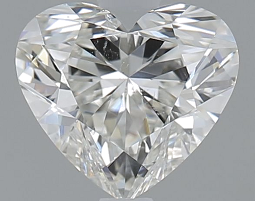 1.01 carat I-SI2 Natūralus Heart Deimantas (1)