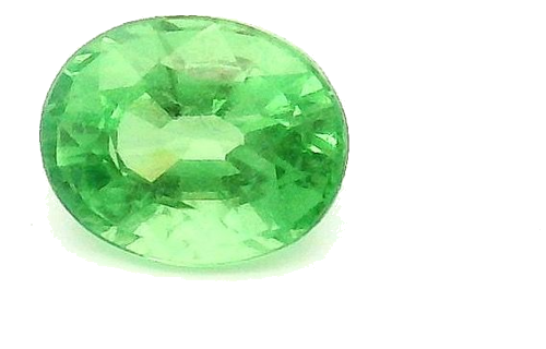 0.43 carat GREEN Oval Garnet (1)