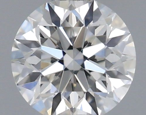 0.18 carat F-VVS1 Excellent cut Natūralus Round Deimantas (1)
