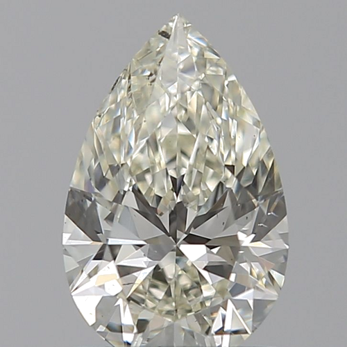 1.01 carat K-SI1 Natūralus Pear Deimantas (1)