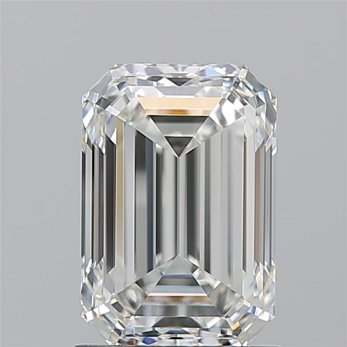 1.7 carat I-VVS2 Natūralus Emerald Deimantas (1)