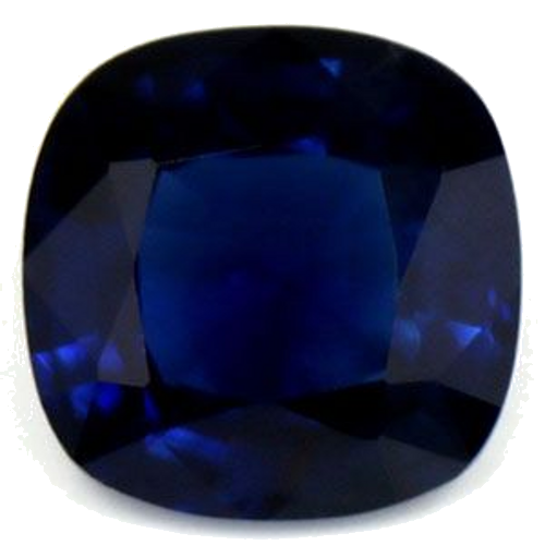 0.59 carat BLUE Cushion Safyras (1)