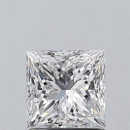 1.01 carat D-SI2 Natūralus Princess Deimantas (1)