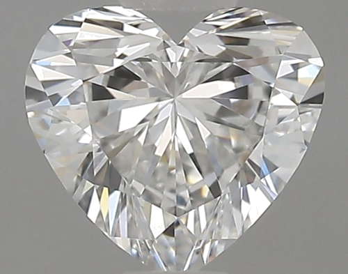 0.5 carat F-VS1 Natūralus Heart Deimantas (1)