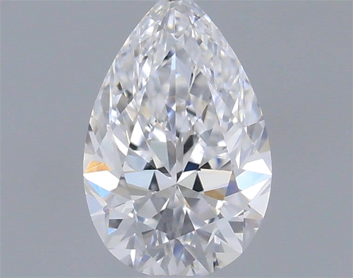0.32 carat D-VS1 Natūralus Pear Deimantas (1)