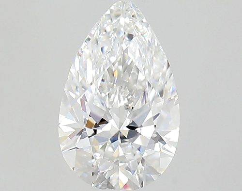 0.5 carat E-VVS1 Natūralus Pear Deimantas (1)