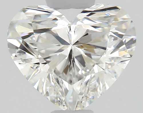 0.54 carat F-VS1 Natūralus Heart Deimantas (1)