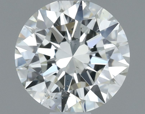 0.5 carat J-SI1 Excellent cut Natūralus Round Deimantas (1)