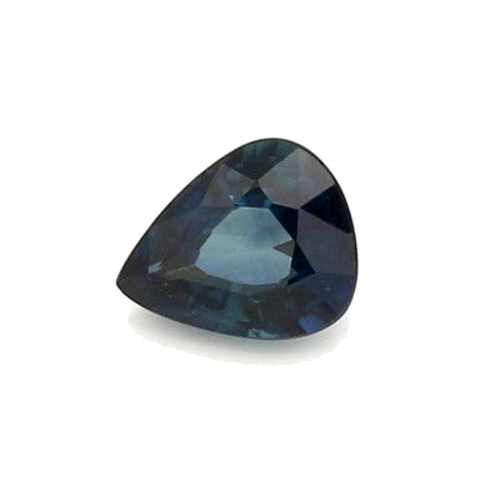 0.66 carat BLUE MODIFIEDBRILLIANTSTEP cut Pear Safyras (1)