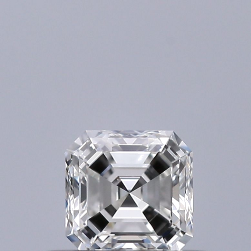 0.3 carat F-VVS2 Natūralus Asscher Deimantas (1)