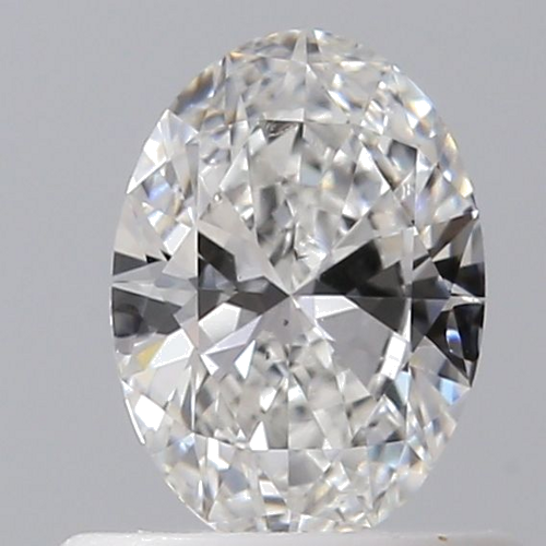 0.5 carat E-VS2 Natūralus Oval Deimantas (1)