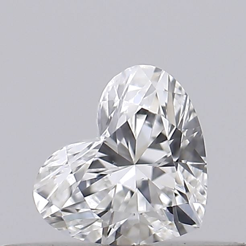 0.23 carat G-VVS1 Natūralus Heart Deimantas (1)