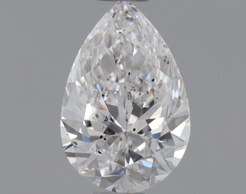 0.5 carat D-SI2 Natūralus Pear Deimantas (1)