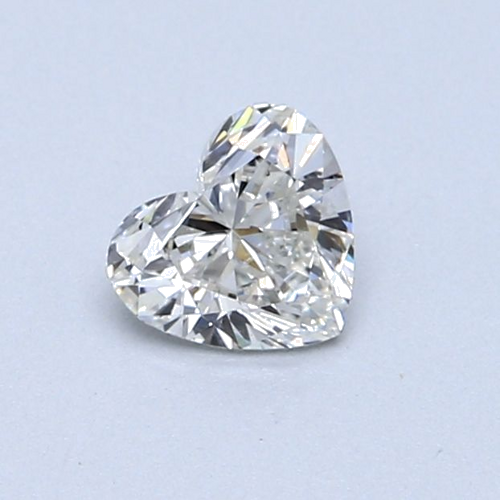 0.5 carat H-SI1 Natūralus Heart Deimantas (1)