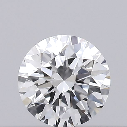 0.16 carat F-VVS2 Excellent cut Natūralus Round Deimantas (1)