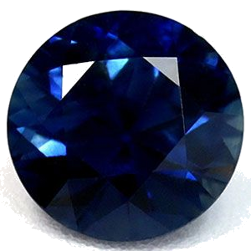 0.67 carat BLUE Round Safyras (1)