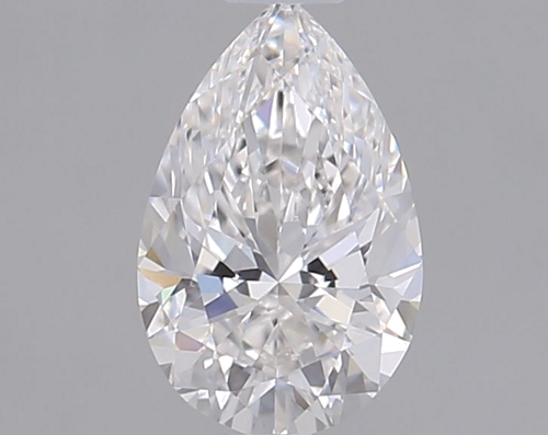 0.45 carat F-VVS1 Natūralus Pear Deimantas (1)