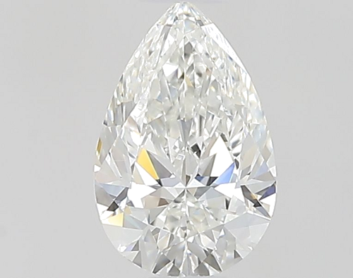 0.5 carat G-IF Natūralus Pear Deimantas (1)