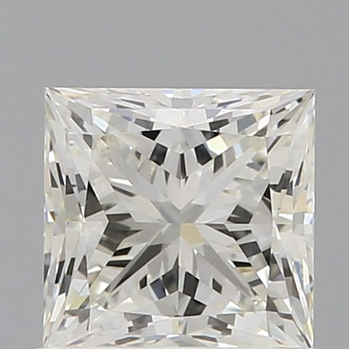 0.7 carat K-VVS2 Natūralus Princess Deimantas (1)