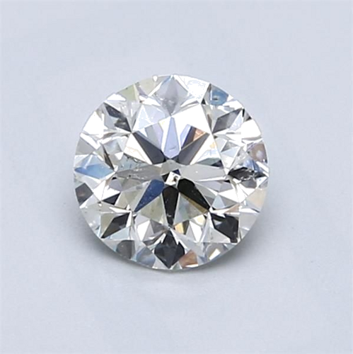 0.9 carat I-SI1 Very Good cut Natūralus Round Deimantas (1)