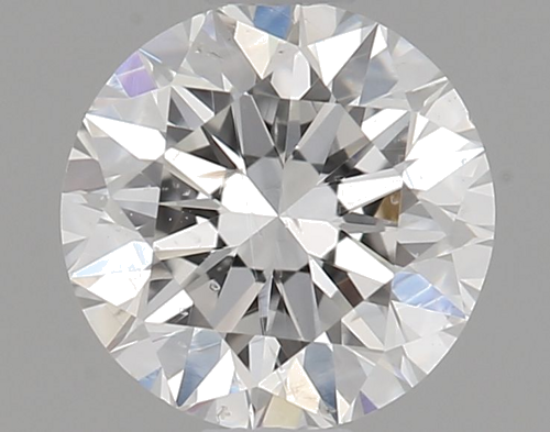 0.5 carat F-SI2 Very Good cut Natūralus Round Deimantas (1)