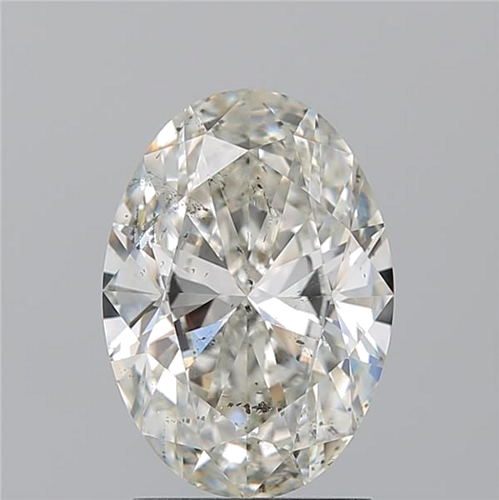 2.03 carat J-SI2 Natūralus Oval Deimantas (1)