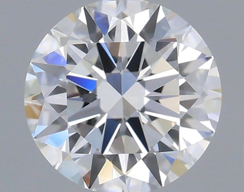0.5 carat F-VVS2 Excellent cut Natūralus Round Deimantas (1)