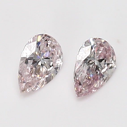 0.32 carat Fancy Light Pink-SI1 Natūralus Pear Deimantas (1)