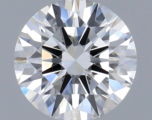 0.46 carat F-VVS2 Excellent cut Natūralus Round Deimantas (1)