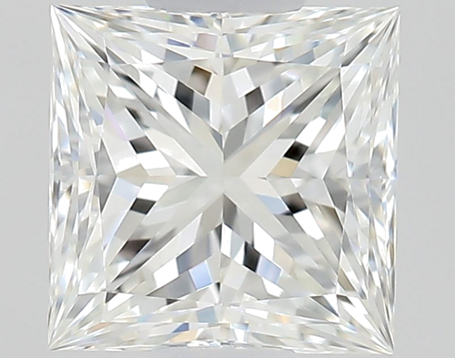 0.57 carat G-VVS1 Natūralus Princess Deimantas (1)
