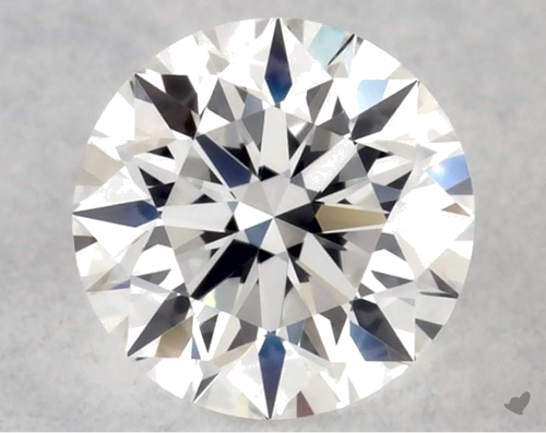 0.26 carat D-IF Excellent cut Natūralus Round Deimantas (1)