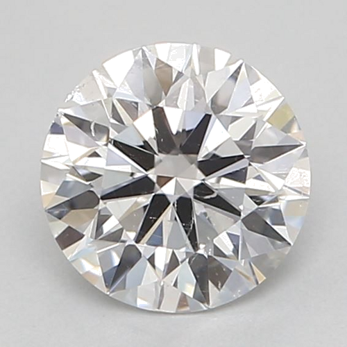 0.5 carat E-SI2 Excellent cut Natūralus Round Deimantas (1)