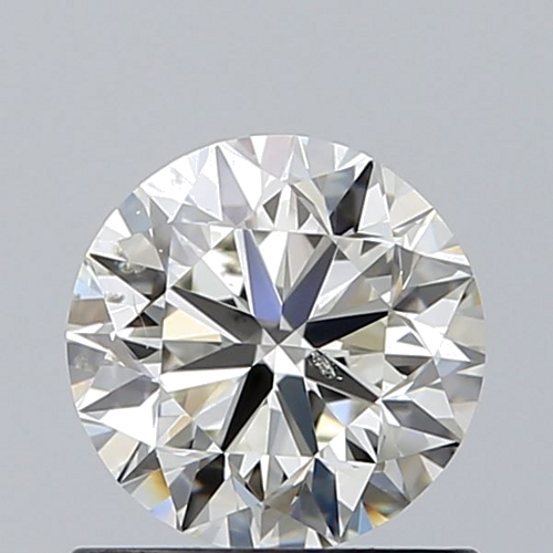 0.91 carat K-SI2 Very Good cut Natūralus Round Deimantas (1)