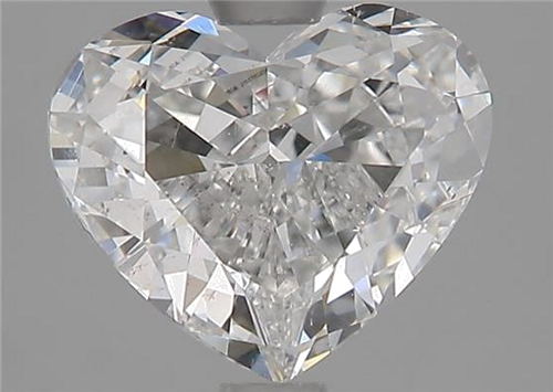 1.51 carat E-SI1 Natūralus Heart Deimantas (1)