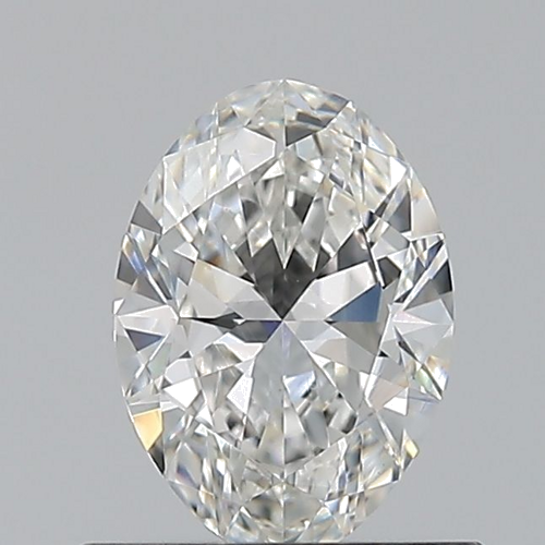0.6 carat F-VS2 Natūralus Oval Deimantas (1)