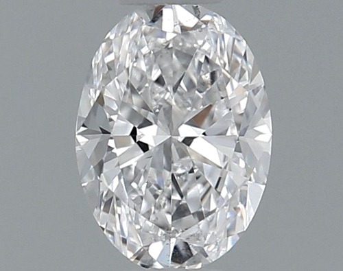 0.4 carat D-SI1 Natūralus Oval Deimantas (1)