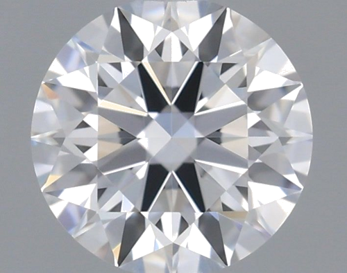 0.53 carat D-VVS2 Excellent cut Natūralus Round Deimantas (1)