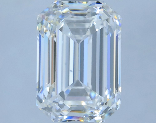 0.91 carat F-VS2 Natūralus Emerald Deimantas (1)