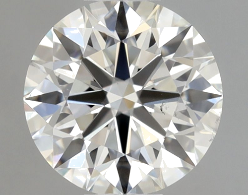 0.5 carat I-SI1 Excellent cut Natūralus Round Deimantas (1)