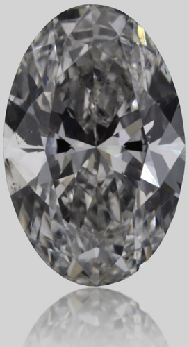 0.3 carat F-SI2 Natūralus Oval Deimantas (1)