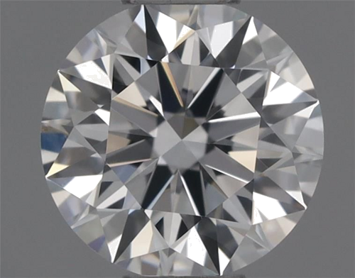 0.43 carat E-VVS1 Excellent cut Natūralus Round Deimantas (1)