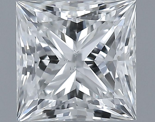 0.52 carat G-SI1 Natūralus Princess Deimantas (1)