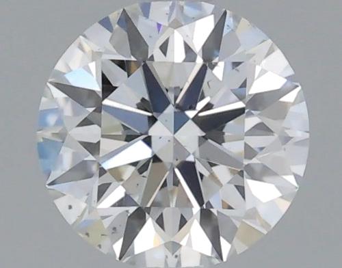 0.42 carat G-SI1 Excellent cut Natūralus Round Deimantas (1)