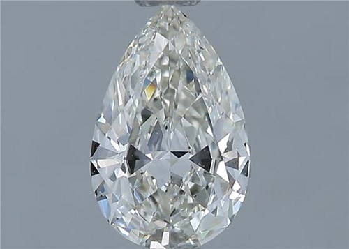 0.64 carat J-SI1 Natūralus Pear Deimantas (1)
