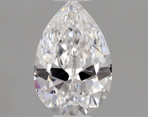 0.3 carat D-IF Natūralus Pear Deimantas (1)