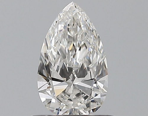 0.51 carat F-VS2 Natūralus Pear Deimantas (1)