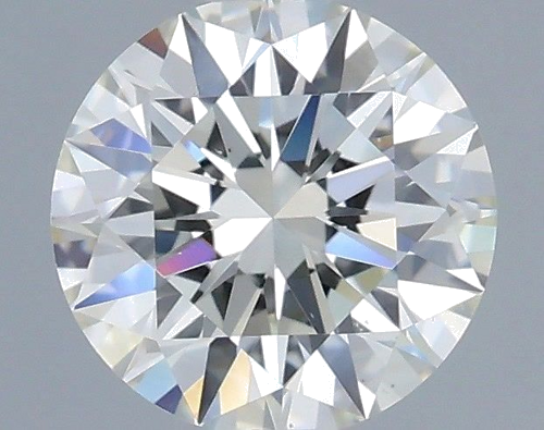 0.55 carat J-SI1 Excellent cut Natūralus Round Deimantas (1)