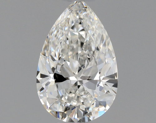 0.5 carat F-VS1 Natūralus Pear Deimantas (1)